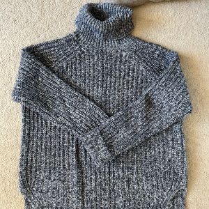 Blue Turtleneck sweater